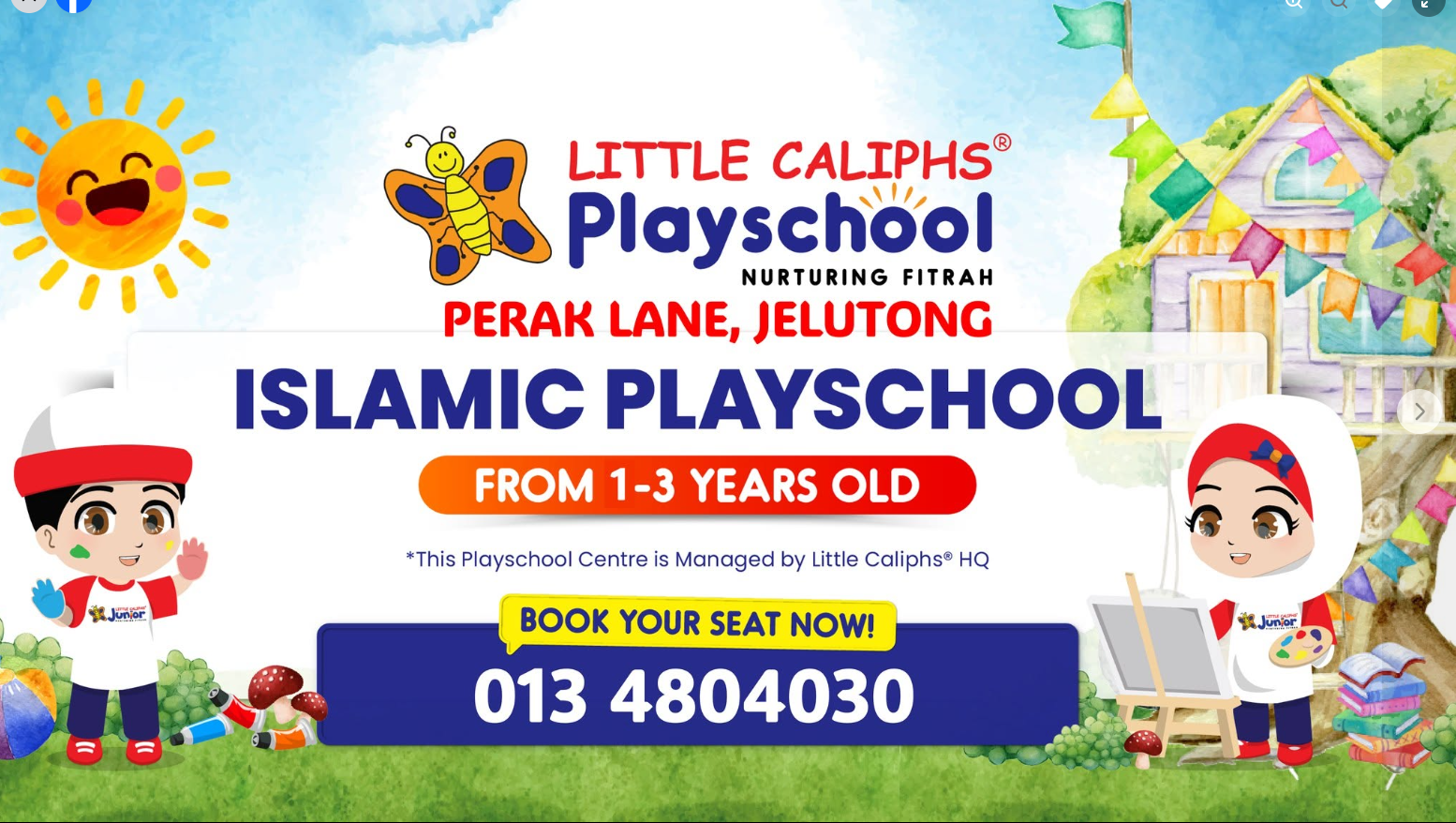 Little Caliphs Playschool Perak Lane Penang.